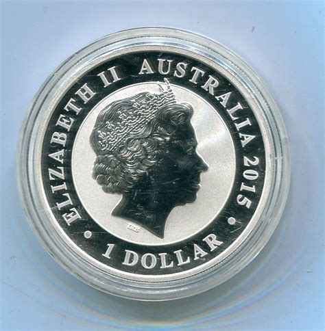 Australia Elisabetta Ii 1952 2022 1 Dollaro 2015 Kookaburra 30