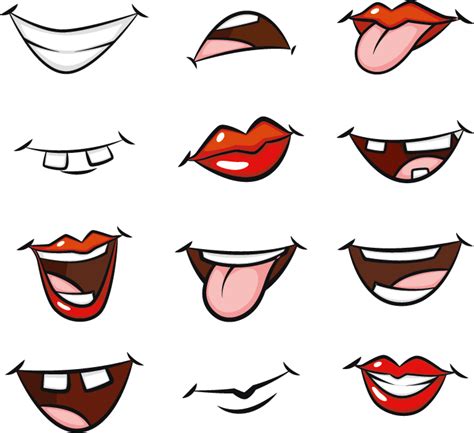 Cartoon Mouth Drawing Cartoon Mouth Pictures Png Download 719657