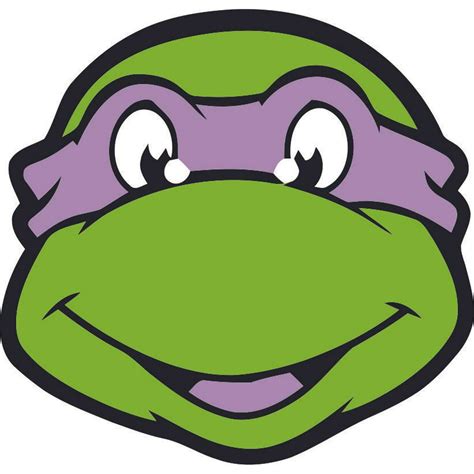 Ninja Turtles Donatello Purple Face Mask Cartoon Movie Show Wall