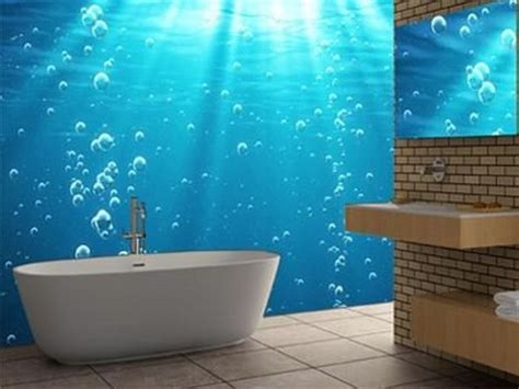 3D Wallpaper Ideas for Home_42 in 2020 | Bathroom mural, Flooring