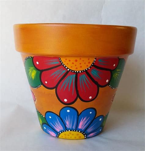 25 Simple Easy Flower Pot Painting Ideas 4 Decorated Flower Pots