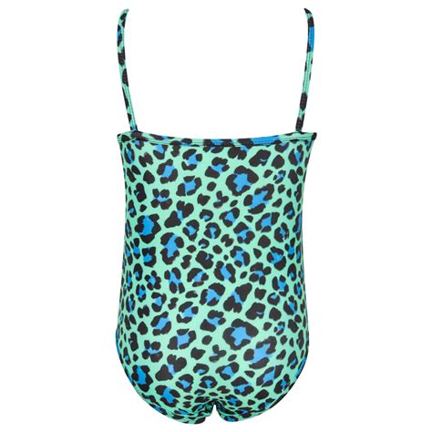 Girls Swimsuit Leopard Team Beachwear