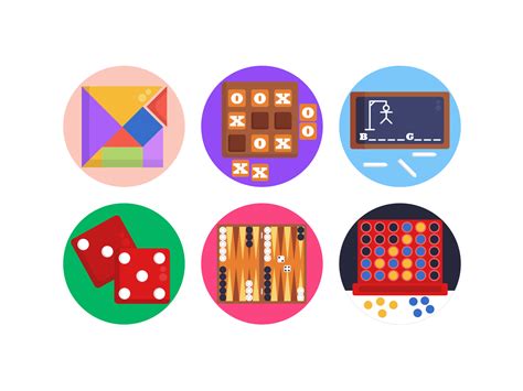 Board Games Icons By Dighital On Dribbble