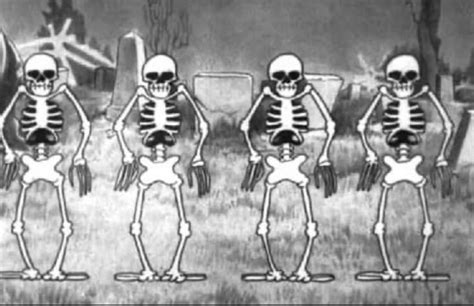 Blank Skeleton Memes For Spooktober Templates Dancing Skeletons