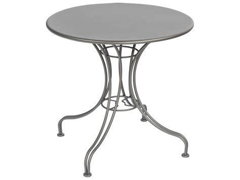 Woodard Wrought Iron 30 Wide Round Bistro Table Wr13l4rd30