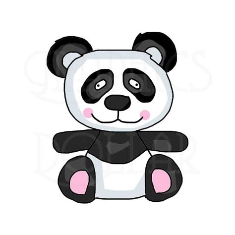 Panda Love Clip Art Graphics Dollar