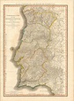 Chorographical Map of the Kingdom of Portugal Divided into its Grand ...