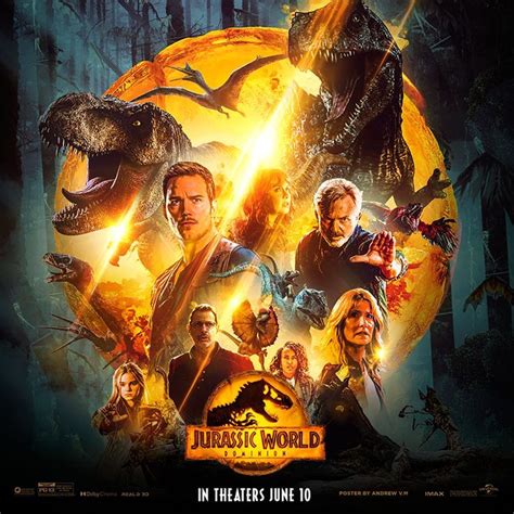 Jurassic World Dominon Poster Hd 2022 En 2022 Dinosaurios Jurassic