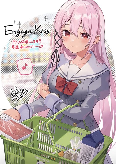 Mishima Kurone Kisara Engage Kiss Engage Kiss Official Art Girl