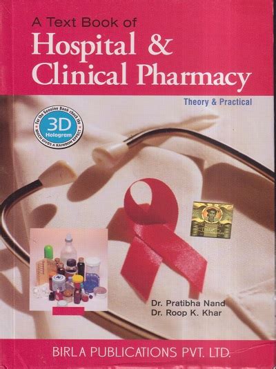 A Text Book Of Hospital And Clinical Pharmacy Theory And Practical B
