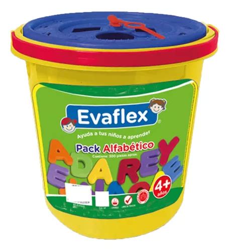 Juego Didactico Evaflex Foamy Pack Alfabetico C Piezas Mercadolibre