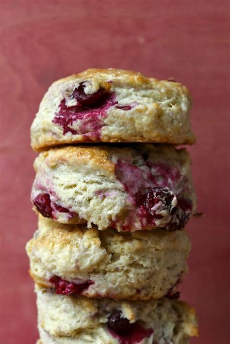 Fresh Cranberry And Meyer Lemon Biscuits Joy The Baker