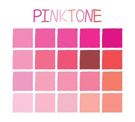 Pinktone Color Tone 5119135 Vector Art At Vecteezy