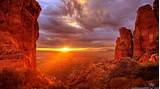 Arizona , also known as the grand canyon state, is located in the american southwest. Arizona Sunset Wallpaper (52+ images)