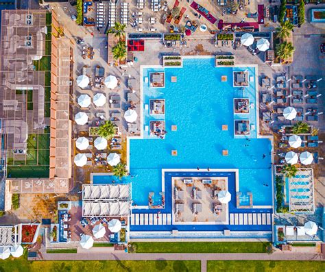 Aerial Photography Of Swimming Pool · Free Stock Photo