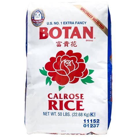Botan Calrose Kraft Rice 50 Pound