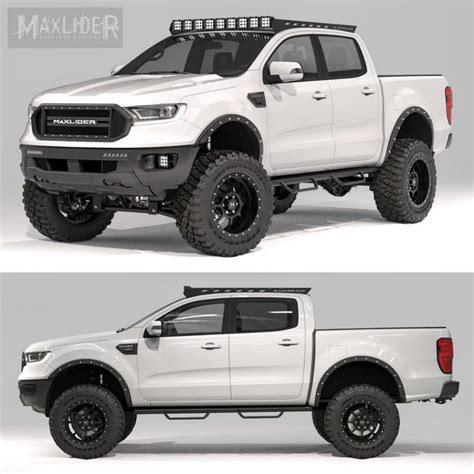 The 2019 Maxlidermotors Ford Ranger Looks Clean In White 🔥🔥🔥 Ford