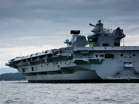 Queen Elizabeth Aircraft Carrier Sea Trials Aircraft Carrier Navy