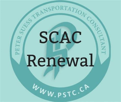 SCAC Renewal| Renew your SCAC