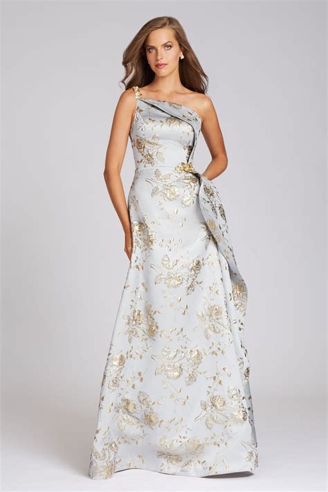 Metallic Jacquard Beaded Gown In 2021 Wedding Attire Guest Bride Dress Mother Of The Bride