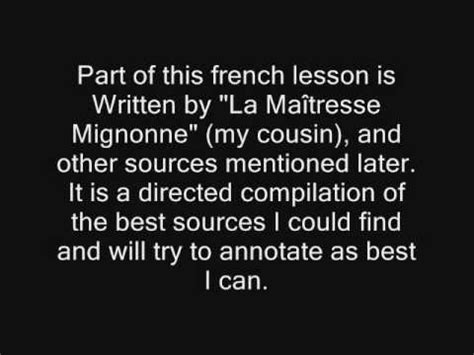 Learn Basic French Grammar - YouTube