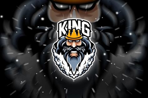 King Mascot And Esport Logo Di 2020