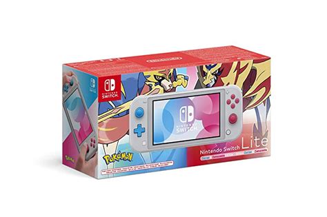 Here's the back of the console: La Nintendo Switch Lite Edition limitée Pokémon Épée et ...