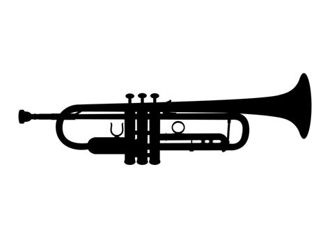 Trumpet Silhouette Cornet Horn Brass Musical Instrument 11511586