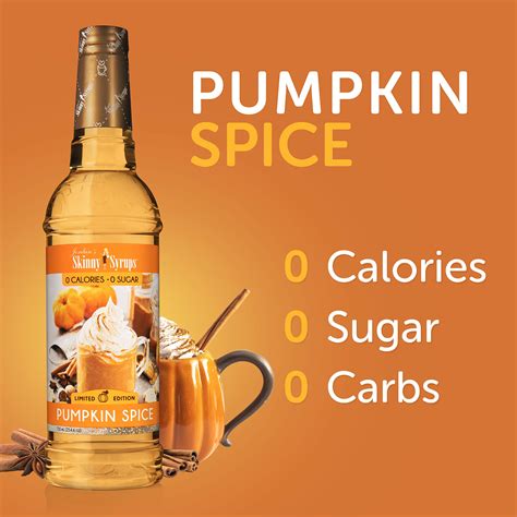 Buy Jordan S Skinny Mixes Sugar Free Coffee Flavoring Syrup Pumpkin