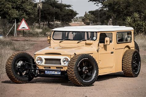 This Beastly Land Cruiser Rat Rod Is A V8 Powered Safari