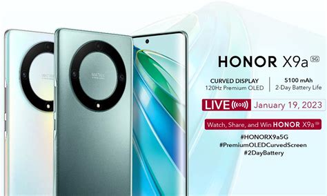 Honor X9a 5g With Ultra Tough Premium Oled Curved Screen To Arrive Jan