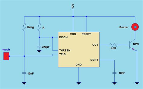 Burglar Alarm Burglar Alarm Circuit Diagram Using Ic 555