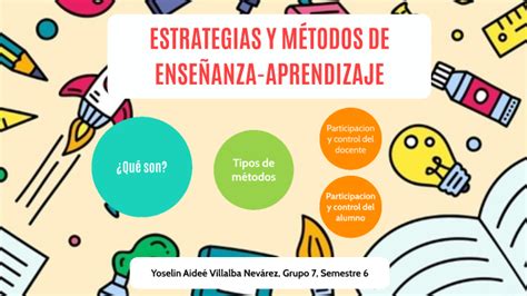 Estrategias Y Métodos De Enseñanza Aprendizaje By Yoselin Villalba On Prezi