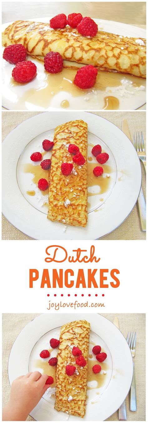 Our recipe for classic pancakes made from scratch is the cook until surface of pancakes have some bubbles and a few have burst, 1 to 2 minutes. Dutch Pancakes - Joy Love Food | Recipe | Dutch pancakes ...
