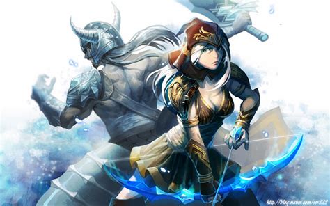 Tryndamere And Ashe League Of Legends Lol Champions Lol League Of