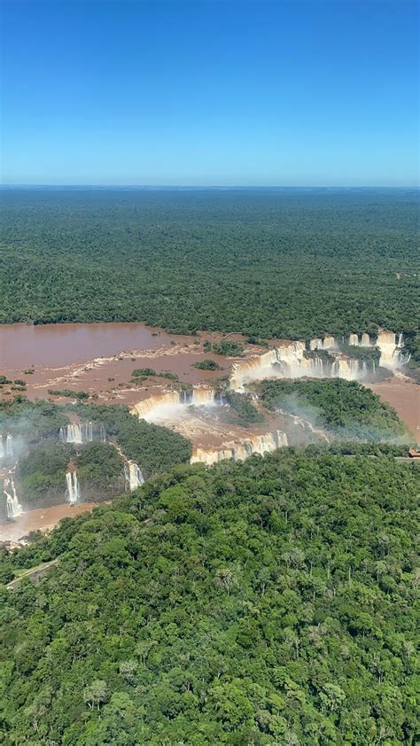 iguassu falls brazilian side macuco safari helicopter flight and bird park foz de iguazu brasil