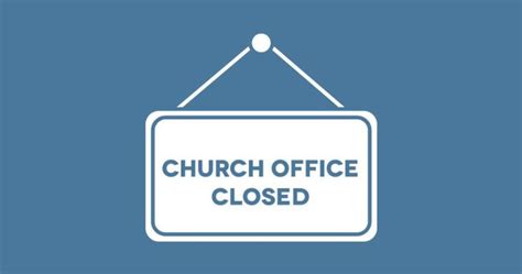 Church Office Closed For Christmas Holiday First Christian Church
