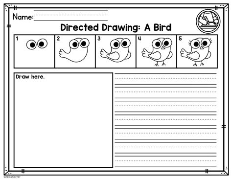 Spring Directed Drawing Activity Distance Learning Made By Teachers