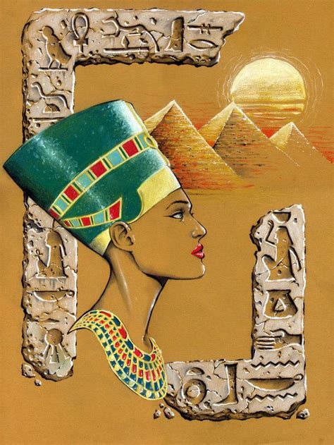 Egyptian Queen Nefertiti By Kapow2003 On Deviantart Egyptian Art
