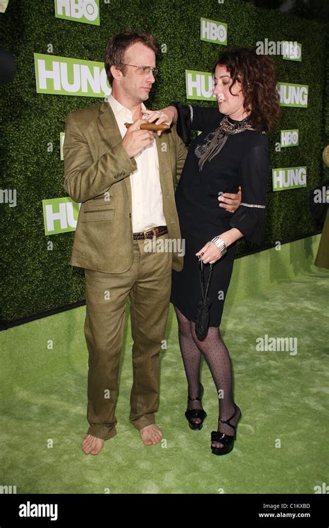 Thomas Jane And Jane Adams Hbo Presents The Premiere Of Hung Held