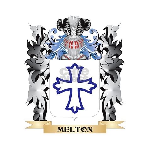 Melton Coat Of Arms Fam Postcards Package Of 8 By Johnny Rico