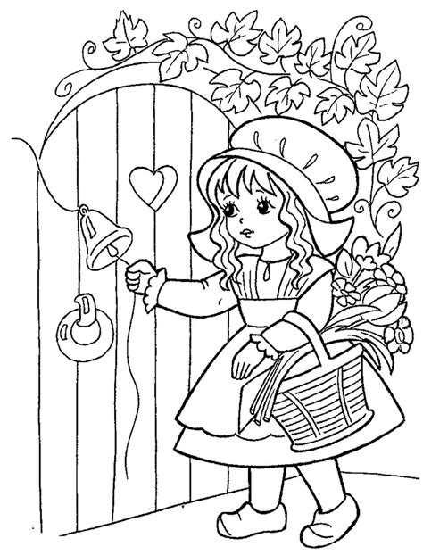 Click on a coloring picture below for the printable. Little red riding hood coloring pages