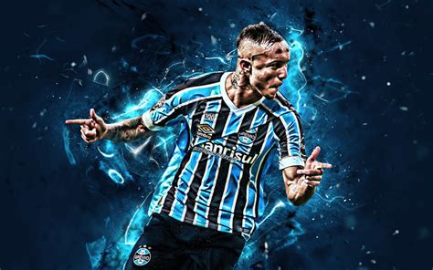 download wallpapers everton brazilian footballers gremio fc joy soccer everton soares