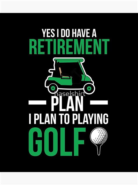 Retirement Retirement Plan I Plan To Playing Golf Retiree T Canvas