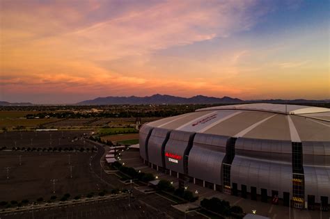 State Farm Stadium at Sunset : djimavic