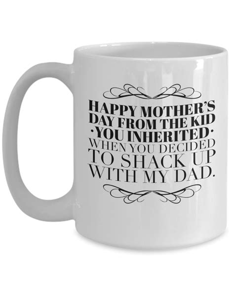 Best Bonus Mom Ever Mug Funny Step Mom Coffee Cup Gift From Step Son Babe EBay
