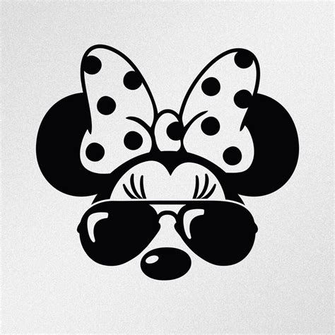 Free 213 Minnie Mouse Head Silhouette Svg Free Svg Png Eps Dxf File