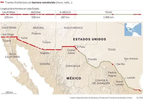 La Frontera Entre Estados Unidos Y México Frontera Mexico Estados