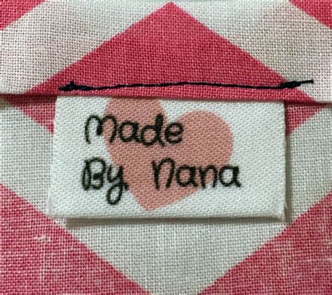 30 Personalized Fabric Clothing Labels Iron Onsew On Labels