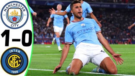 Manchester City Vs Inter 0 0 Match Highlights 10062023 😳 De Bruyne